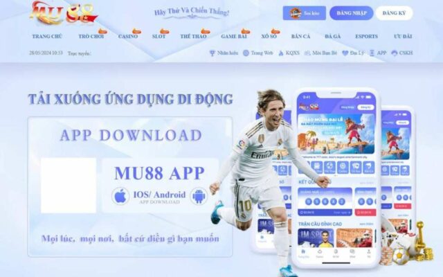 Tải App MU88 – Trải nghiệm tiện lợi